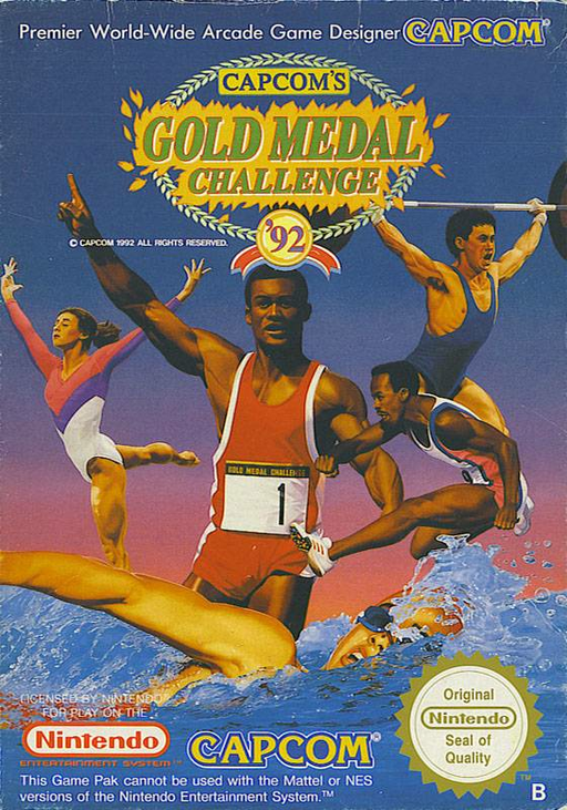 Capcom's Gold Medal Challenge '92 (Europe) box art